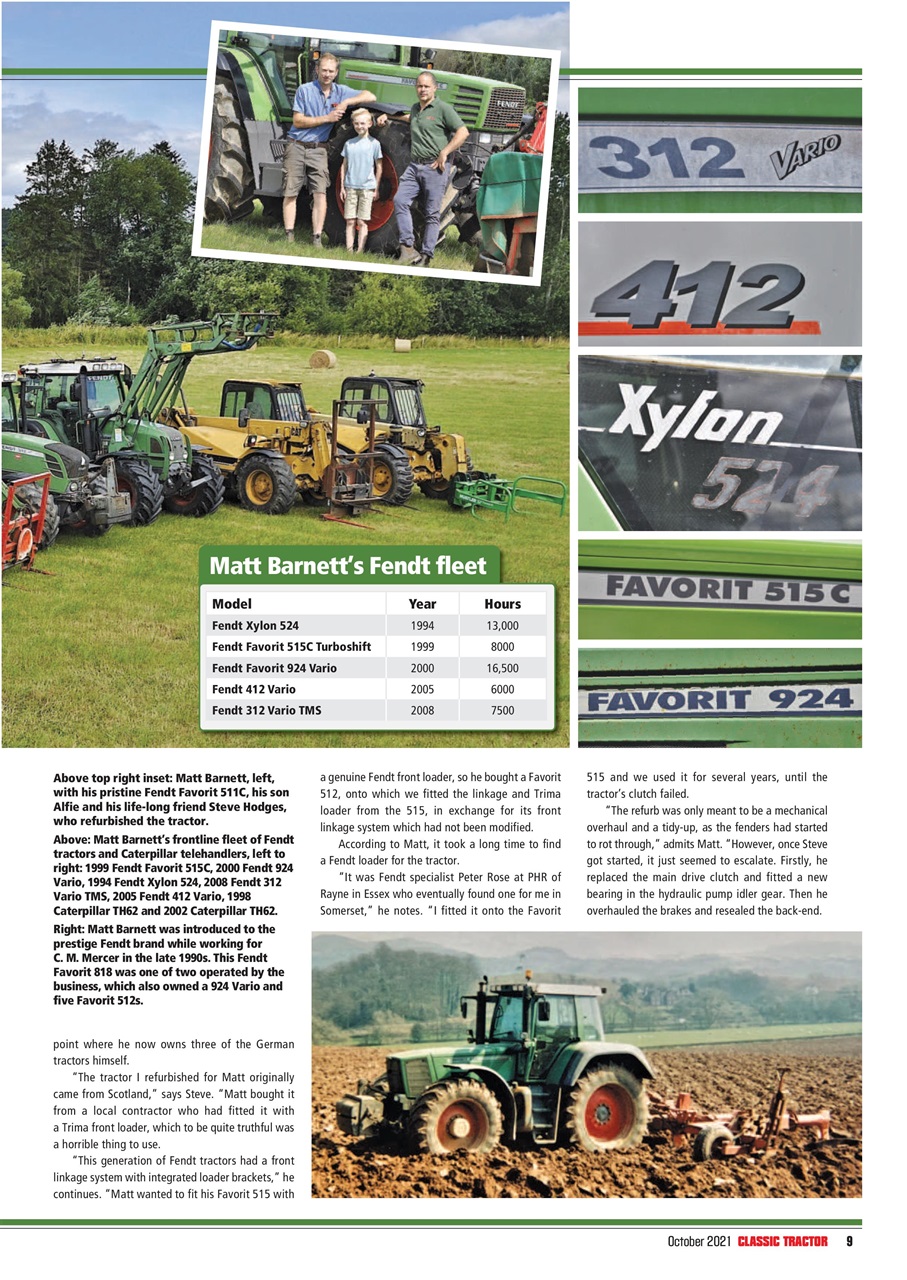 Classic Tractor Preview Pages