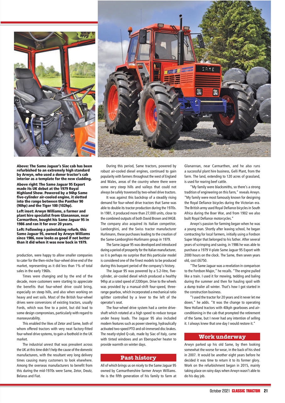 Classic Tractor Preview Pages