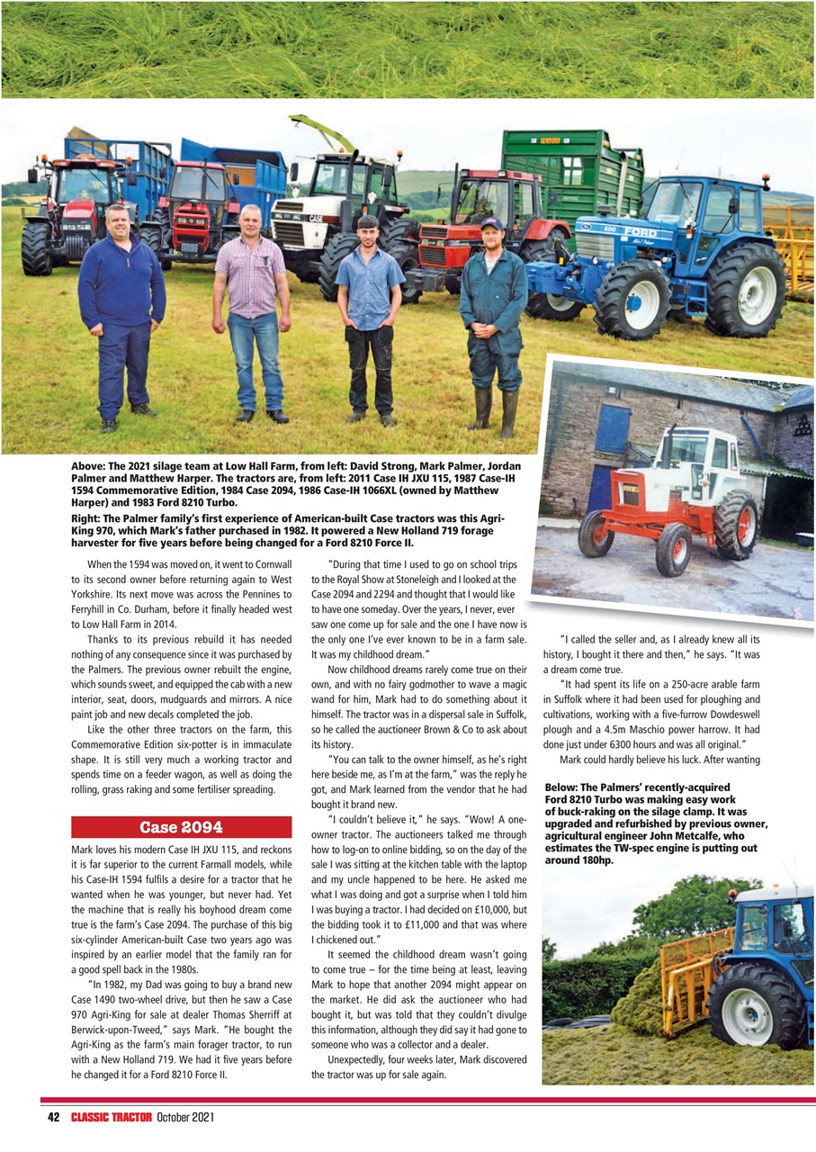 Classic Tractor Preview Pages