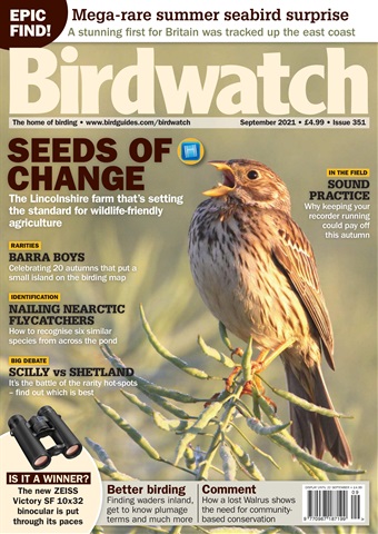 Birdwatch Magazine issue September 2021