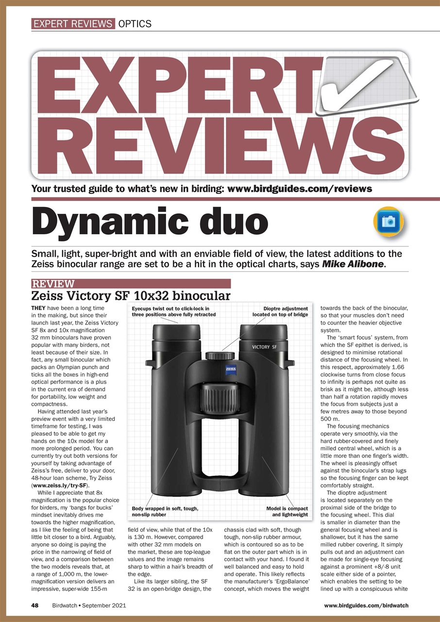 Birdwatch Magazine Preview Pages