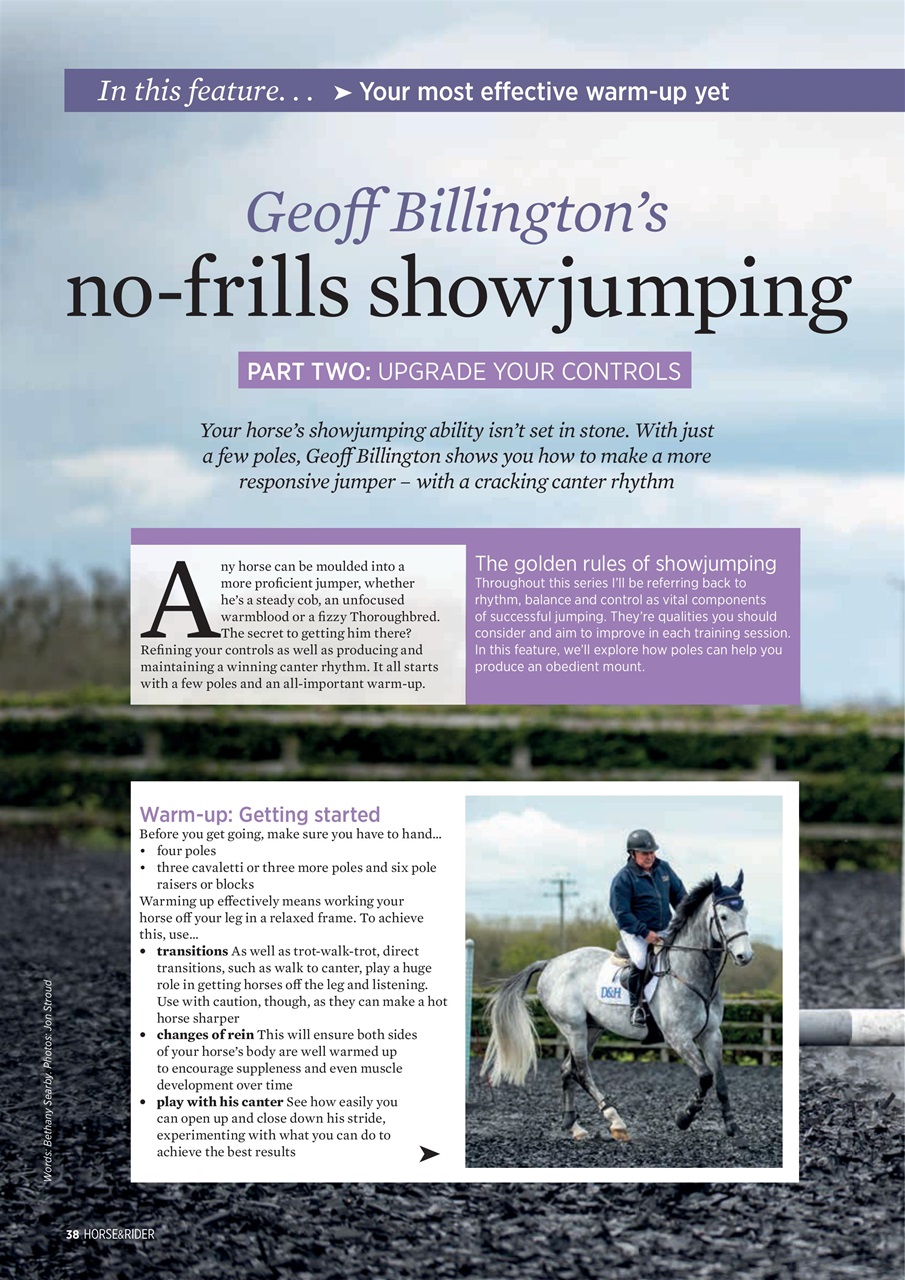 Horse&Rider Magazine - UK equestrian magazine for Horse and Rider Preview Pages