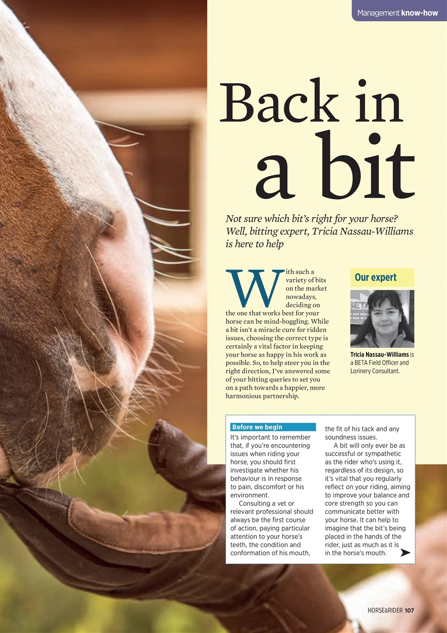 Horse&Rider Magazine - UK equestrian magazine for Horse and Rider Preview Pages