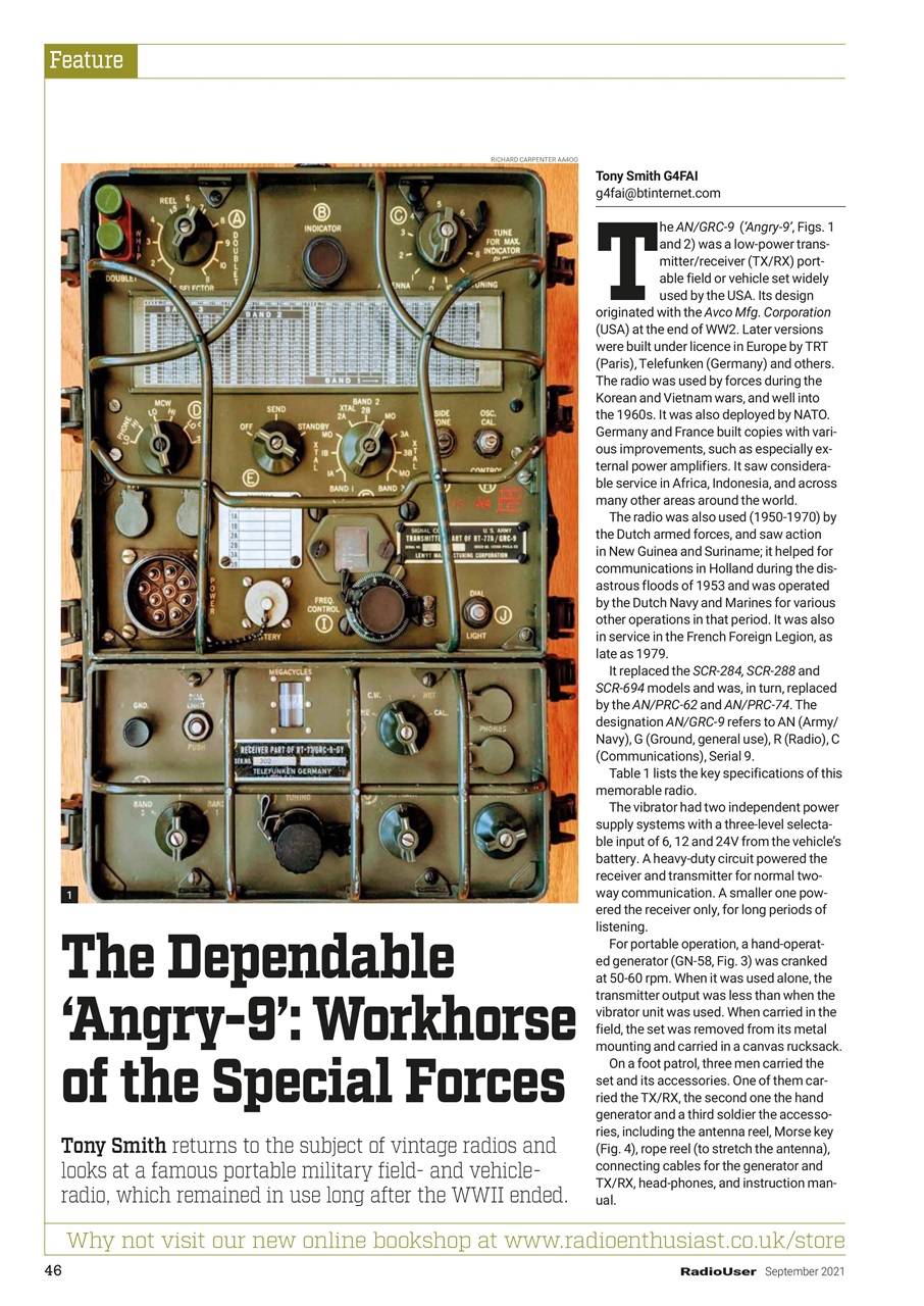 Radio User Preview Pages