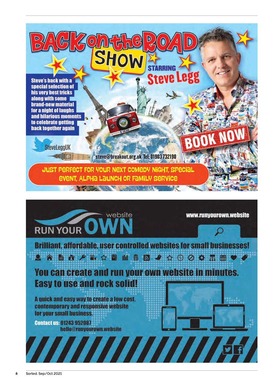 Sorted Magazine – The men's mag with morals Preview Pages