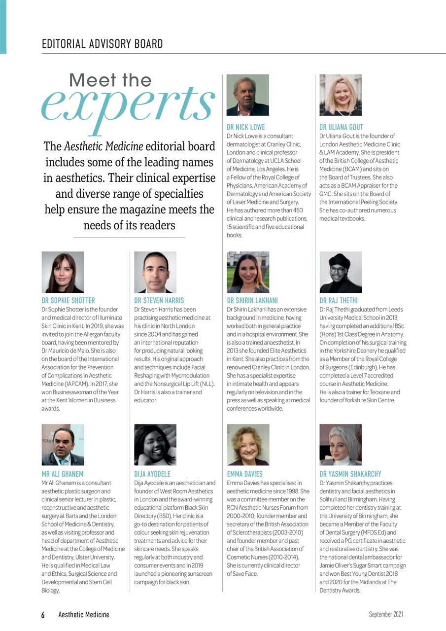 Aesthetic Medicine Preview Pages