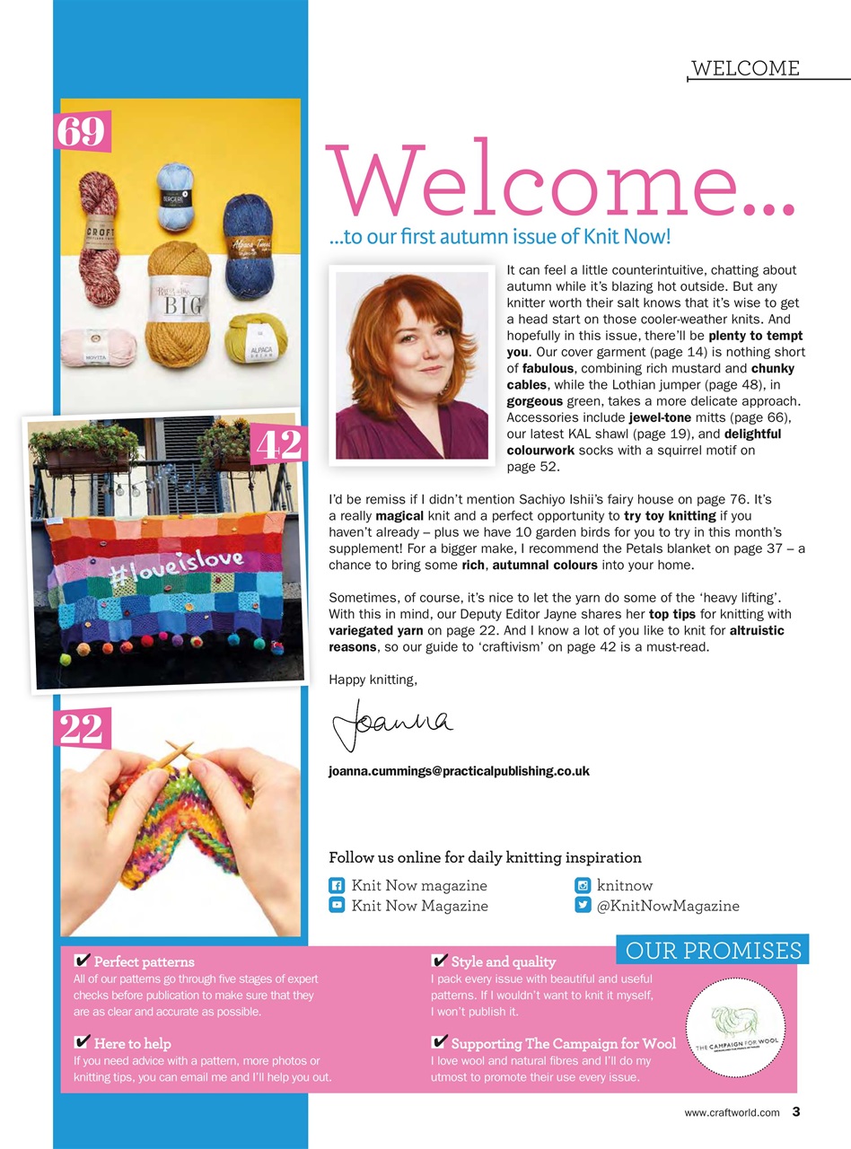 Knit Now Preview Pages