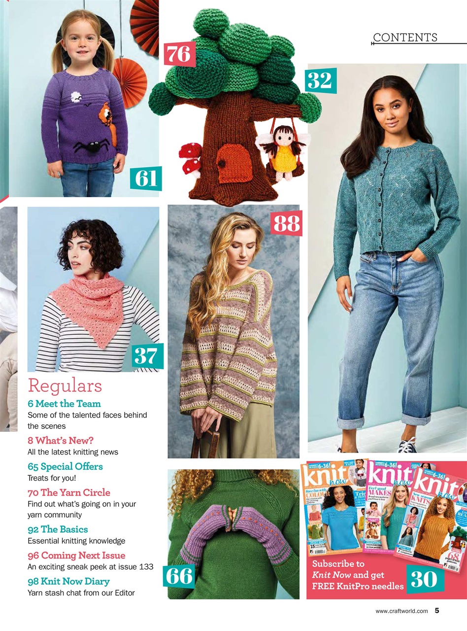 Knit Now Preview Pages