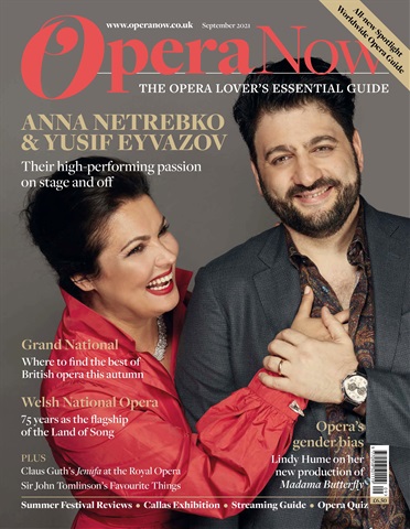 Opera Now issue September 2021