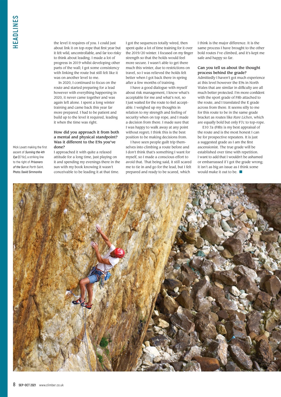 Climber Preview Pages