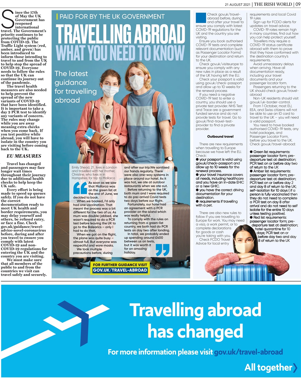 Irish World Preview Pages