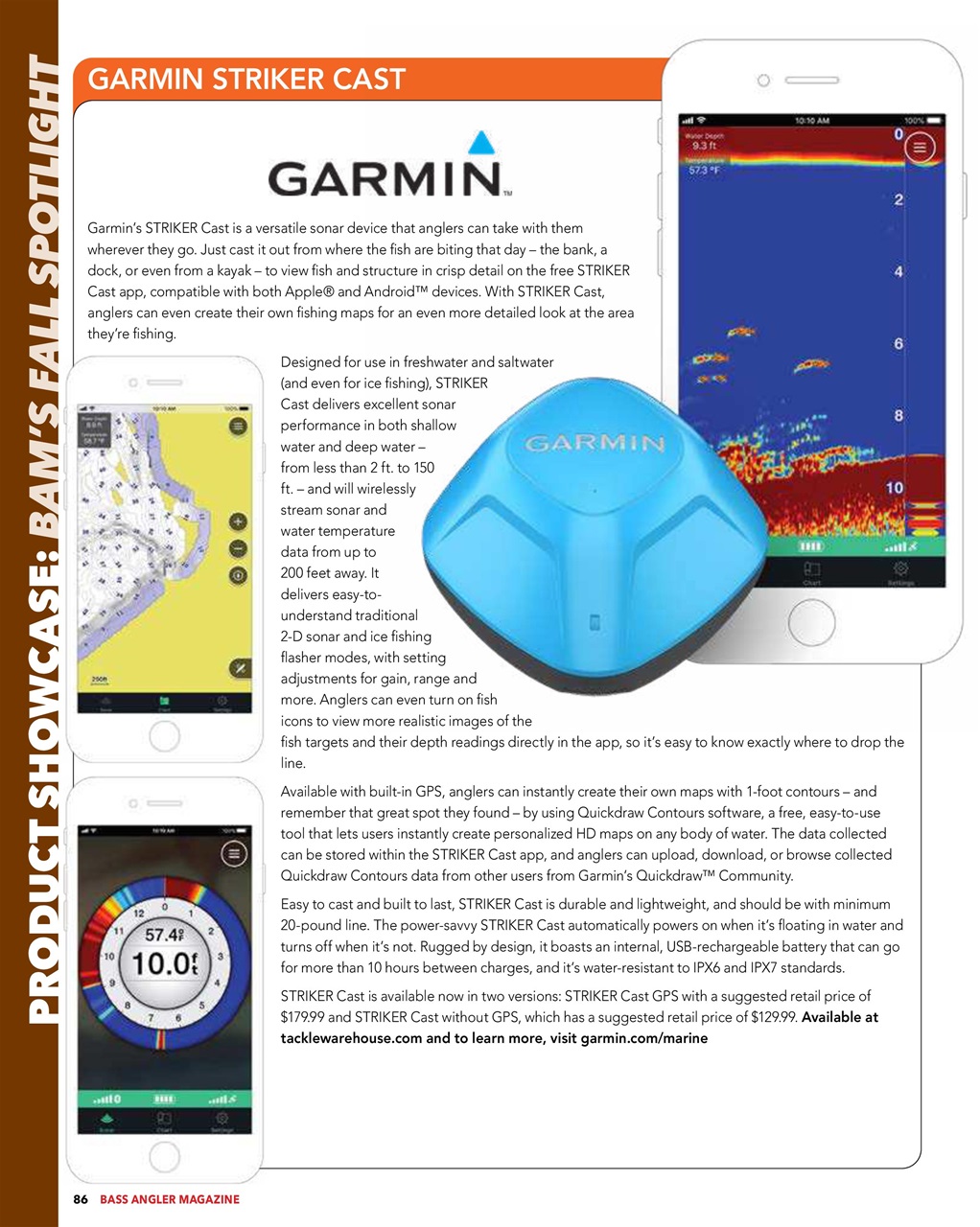 BASS ANGLER MAGAZINE Preview Pages