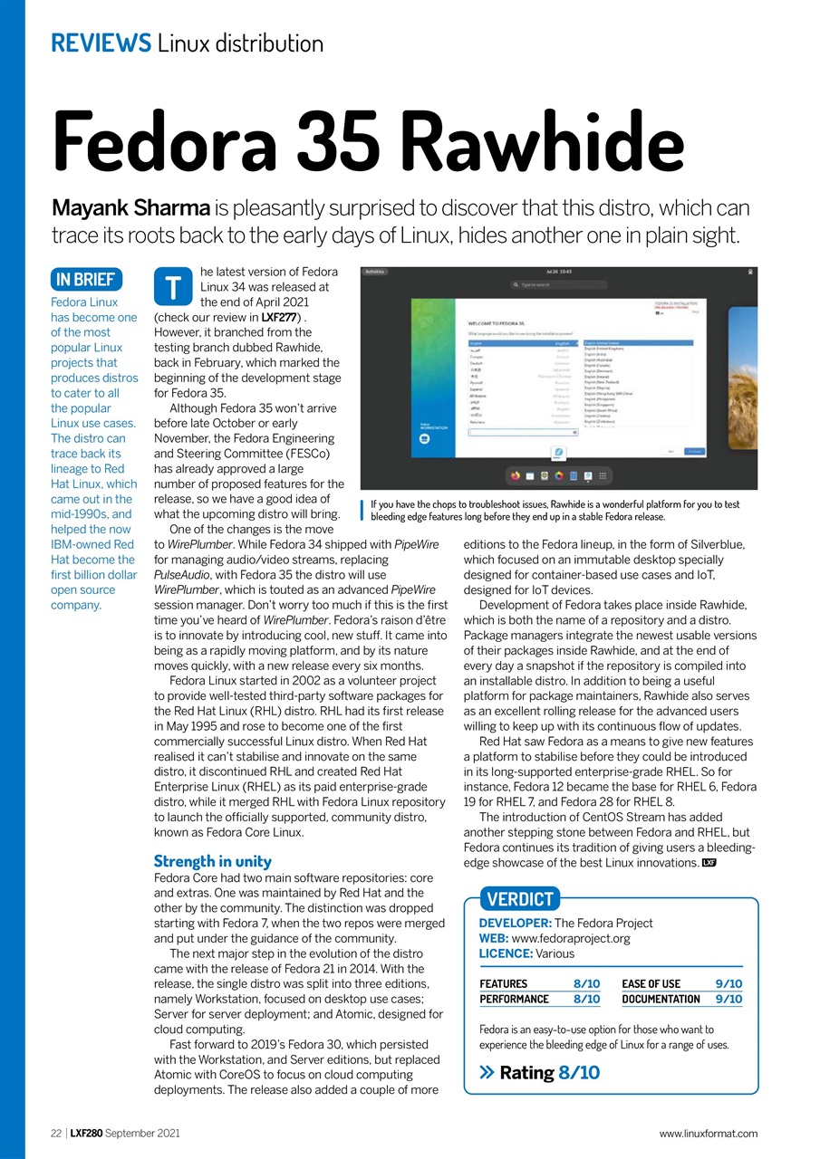 Linux Format Preview Pages