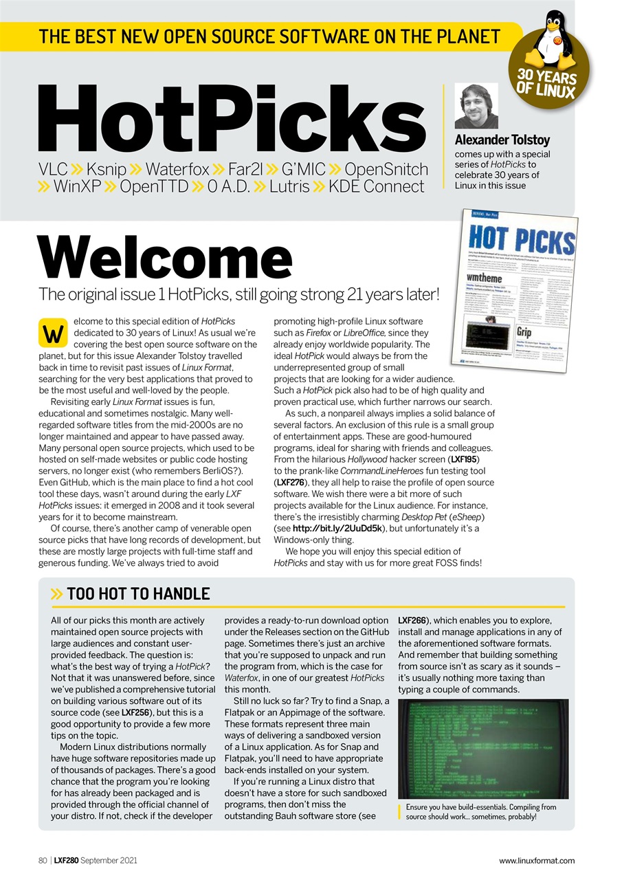 Linux Format Preview Pages