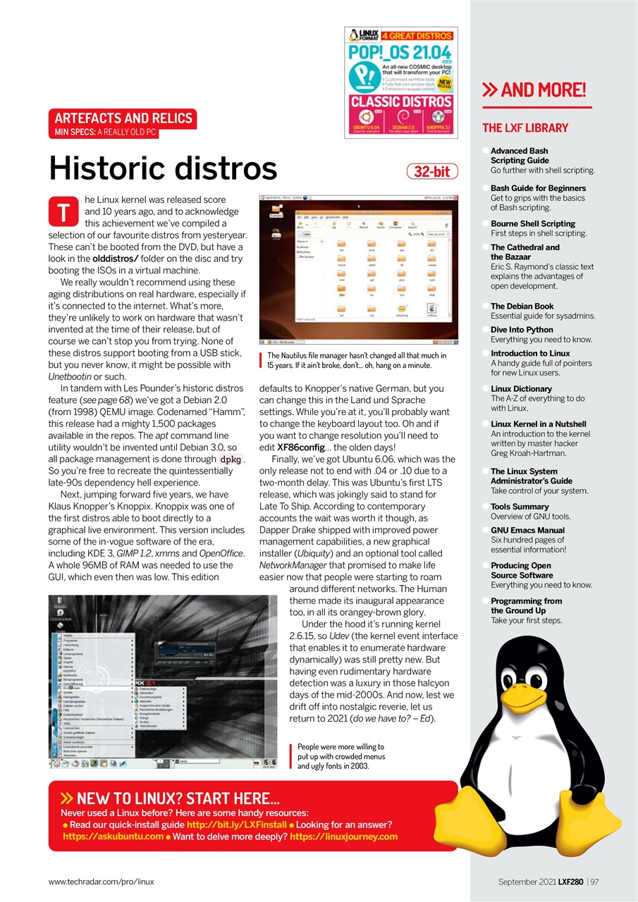 Linux Format Preview Pages
