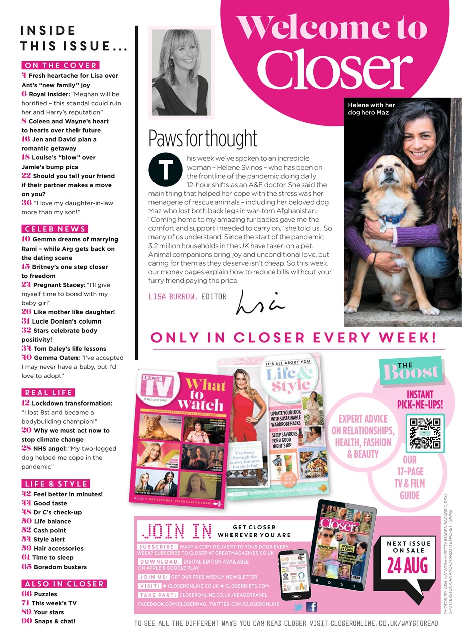 Closer Preview Pages