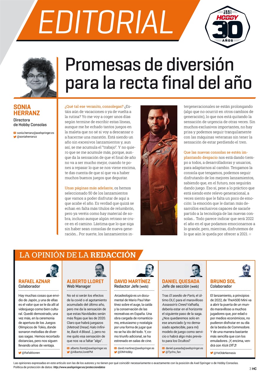 Hobby Consolas Preview Pages