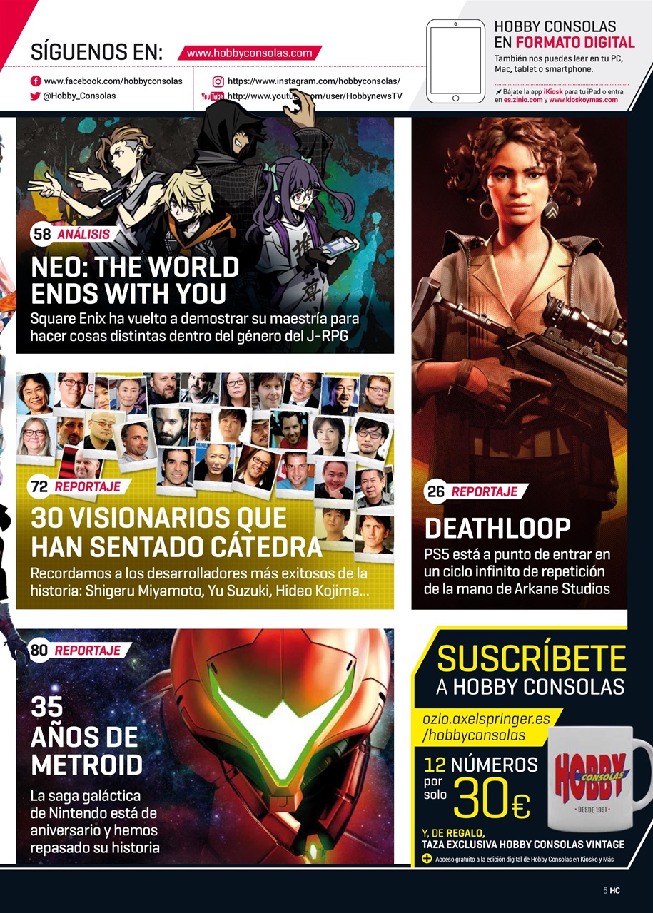 Hobby Consolas Preview Pages