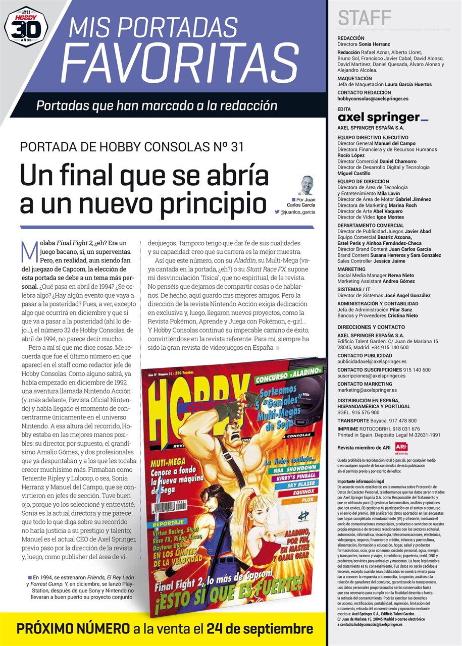 Hobby Consolas Preview Pages