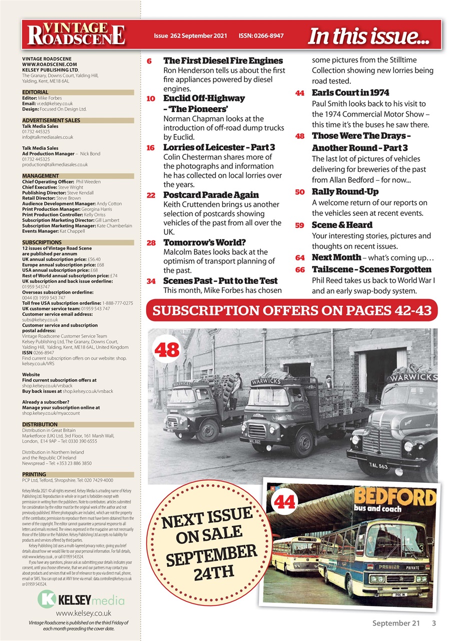 Vintage Roadscene Preview Pages