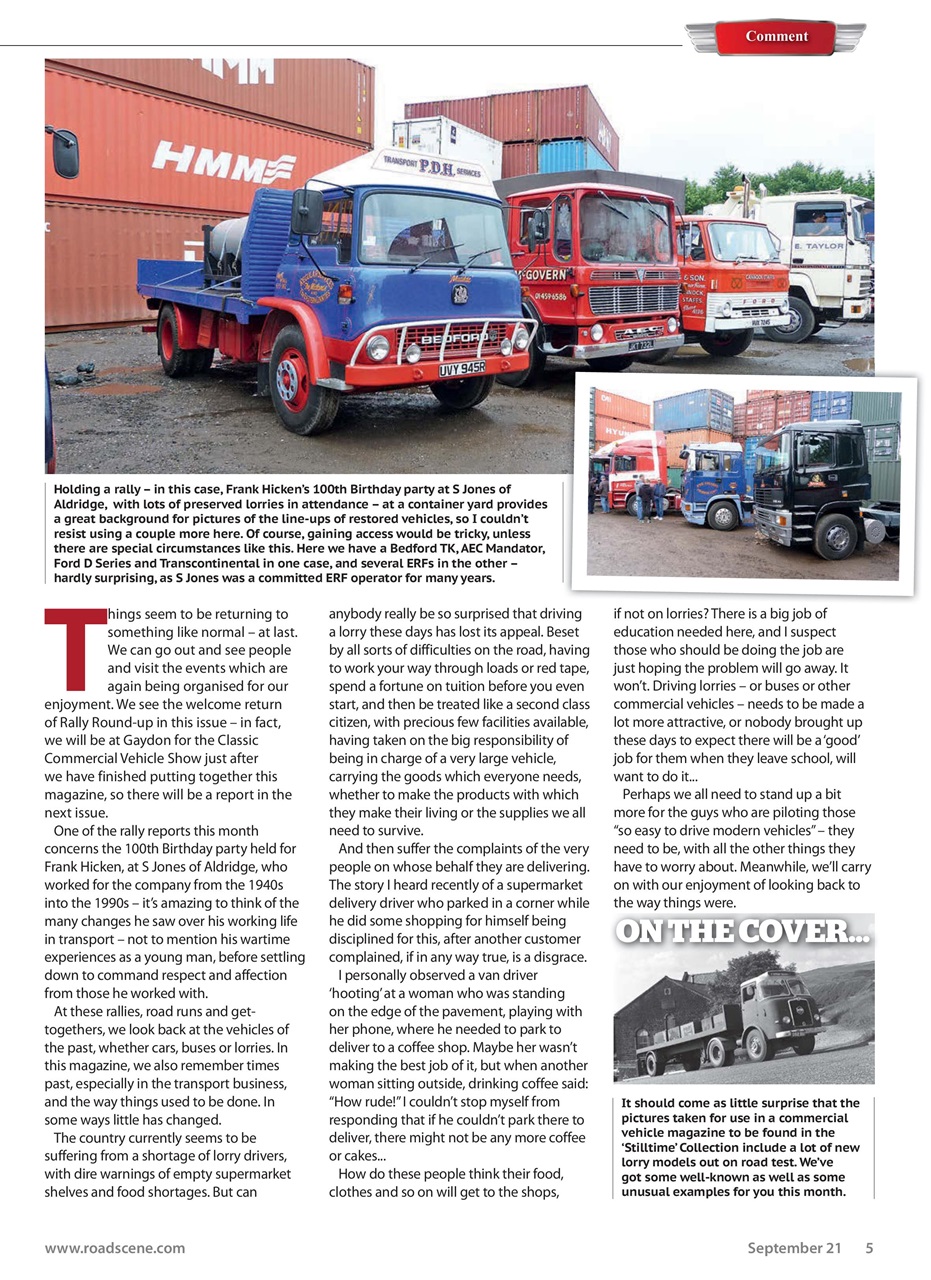 Vintage Roadscene Preview Pages