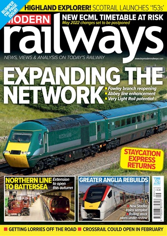 Modern Railways issue  September 2021