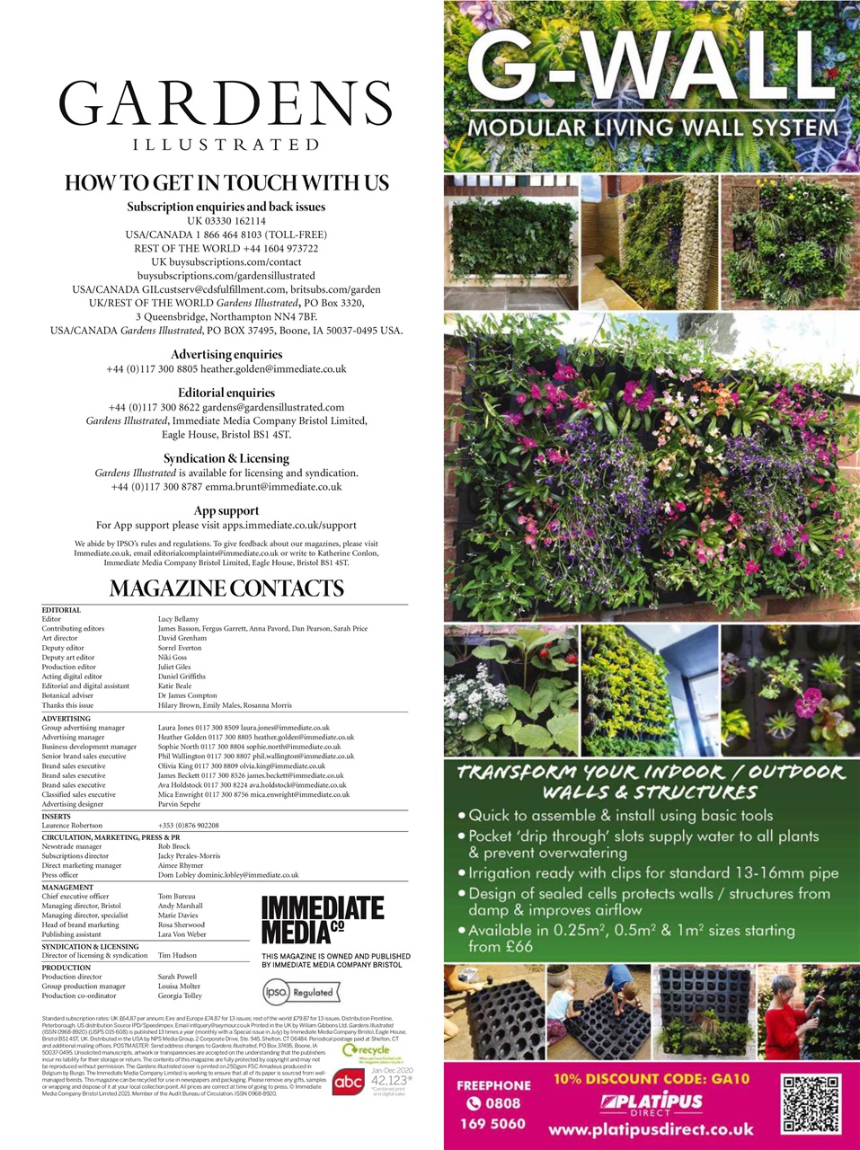Gardens Illustrated Preview Pages