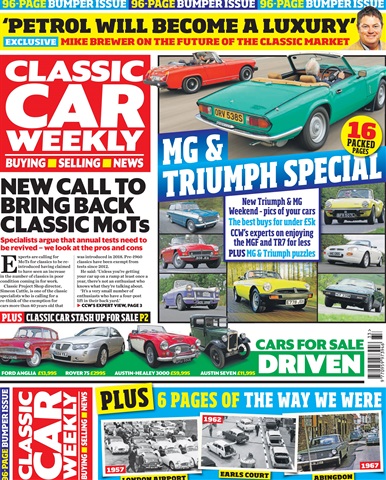 Classic Car Weekly issue 18 August 2021