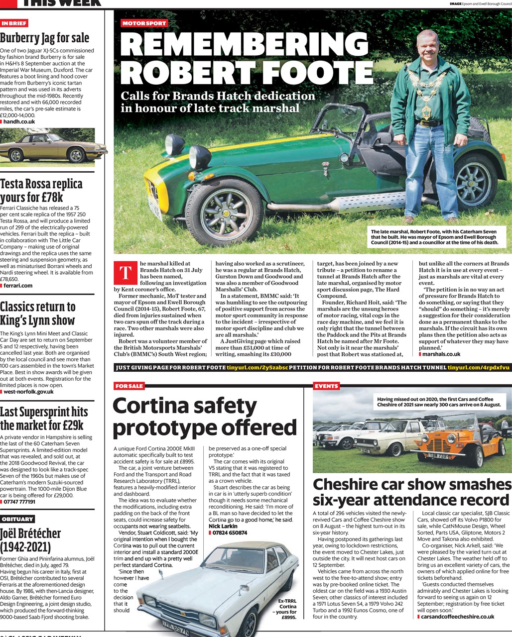 Classic Car Weekly Preview Pages