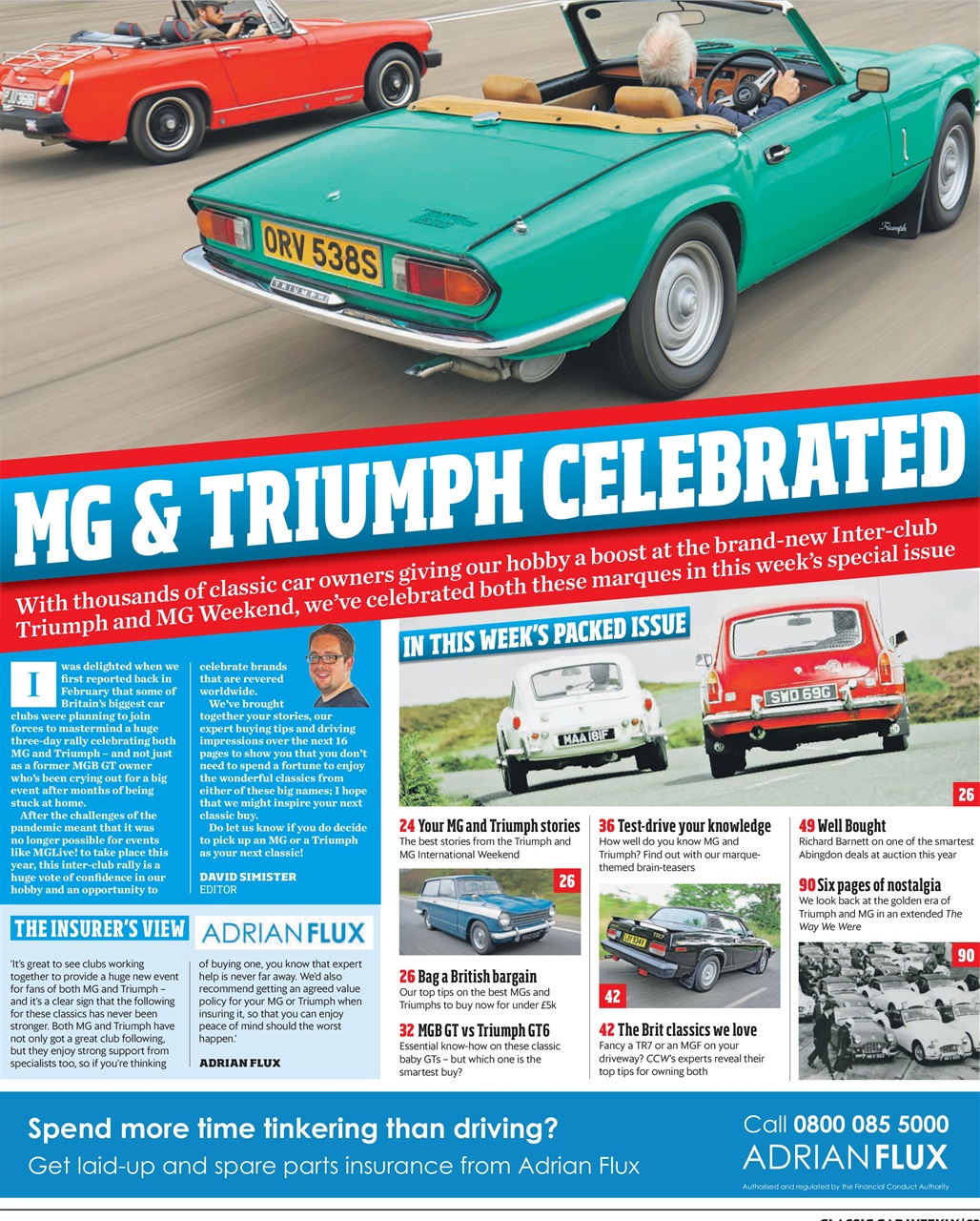 Classic Car Weekly Preview Pages