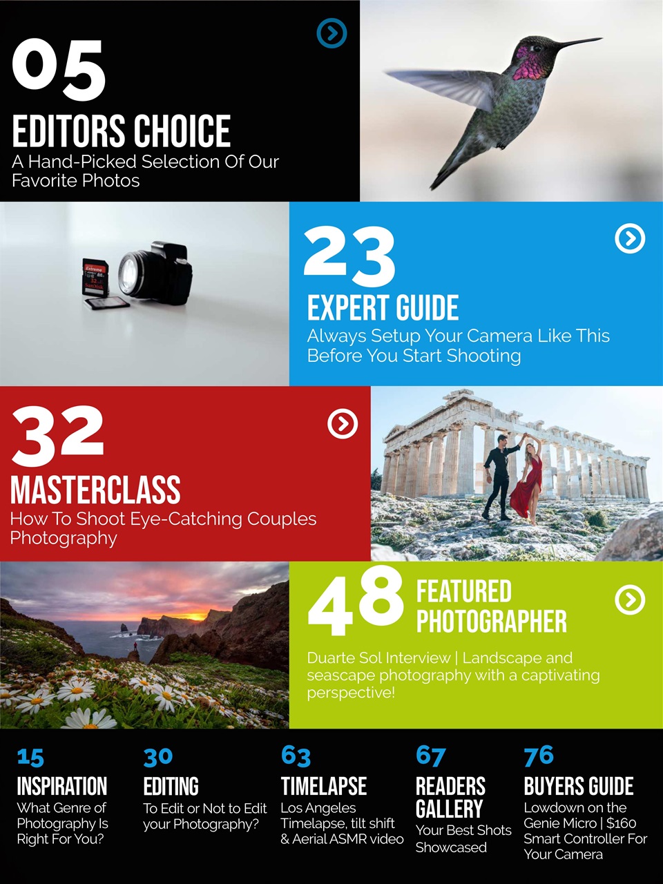 Photography Masterclass Magazine Preview Pages