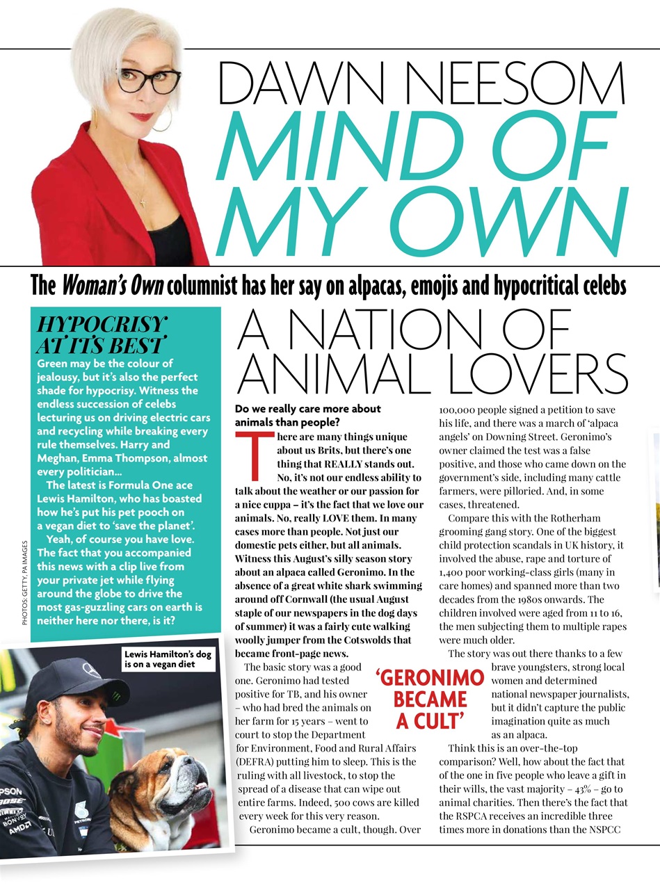 Woman's Own Preview Pages