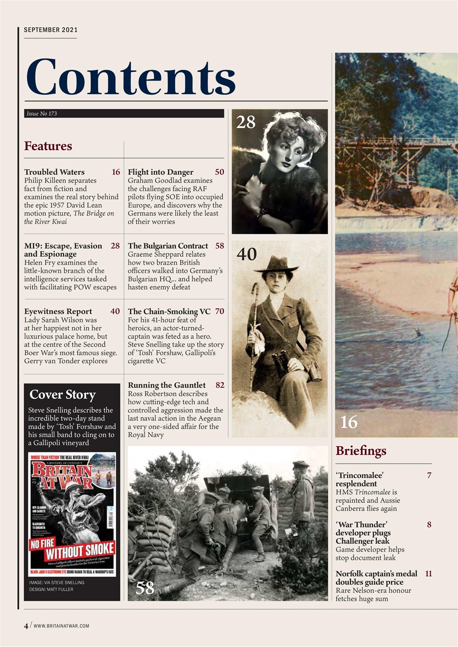 Britain at War Magazine Preview Pages
