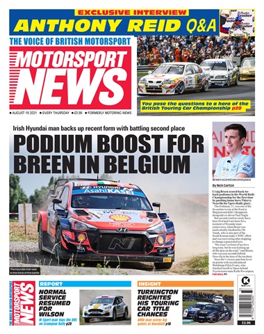Motorsport News issue 19-Aug-21