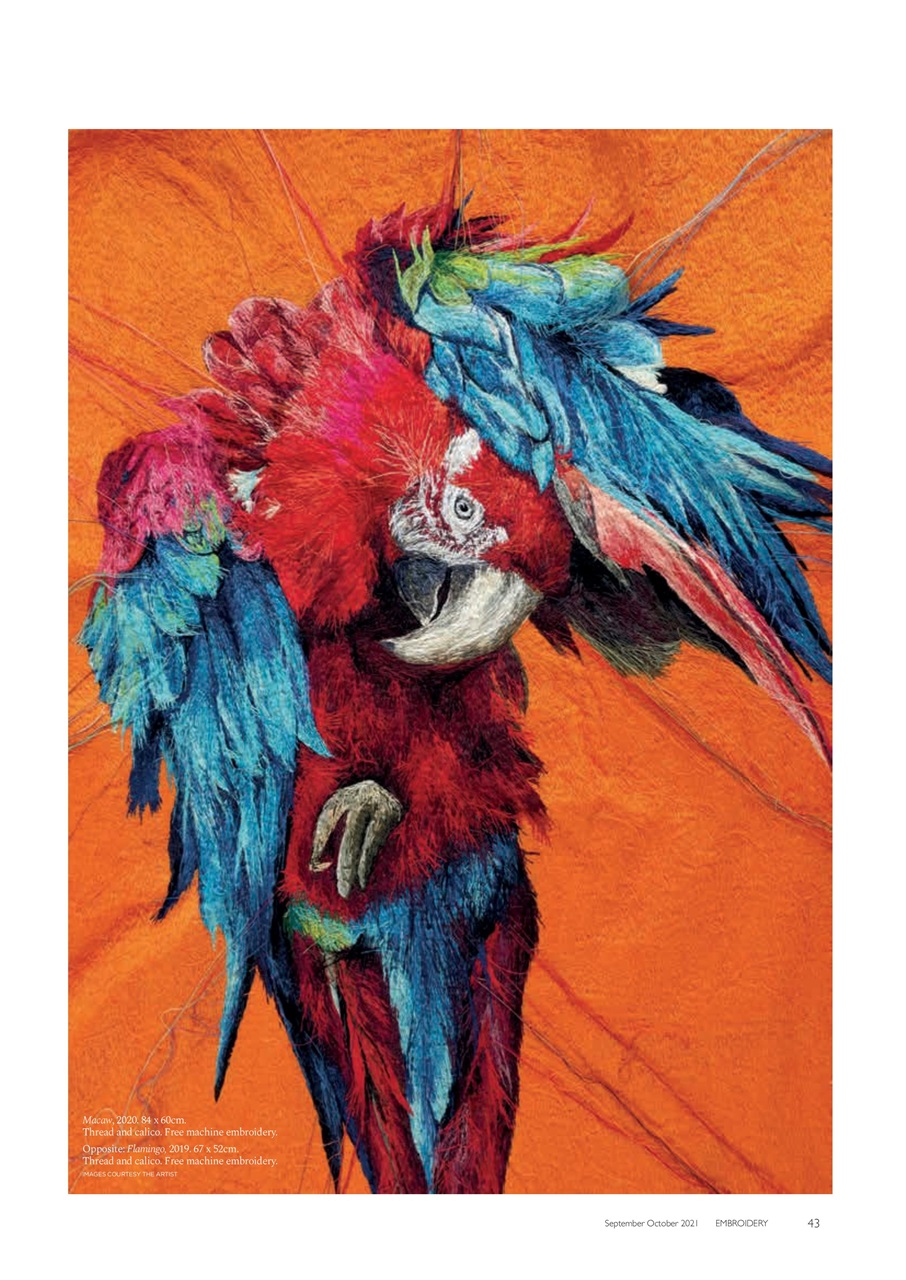 Embroidery Magazine Preview Pages