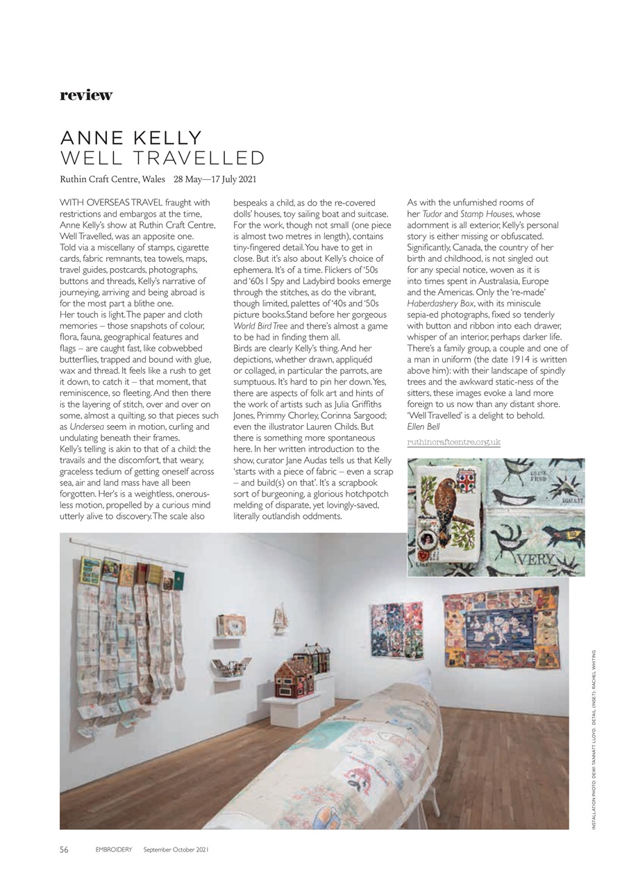 Embroidery Magazine Preview Pages