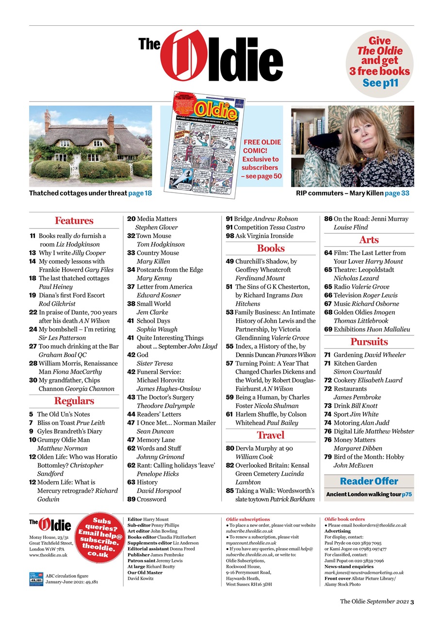 The Oldie Preview Pages