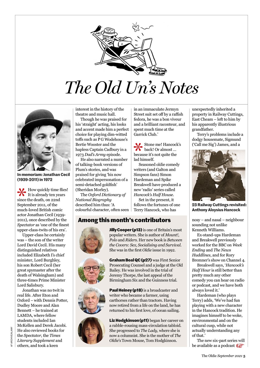 The Oldie Preview Pages