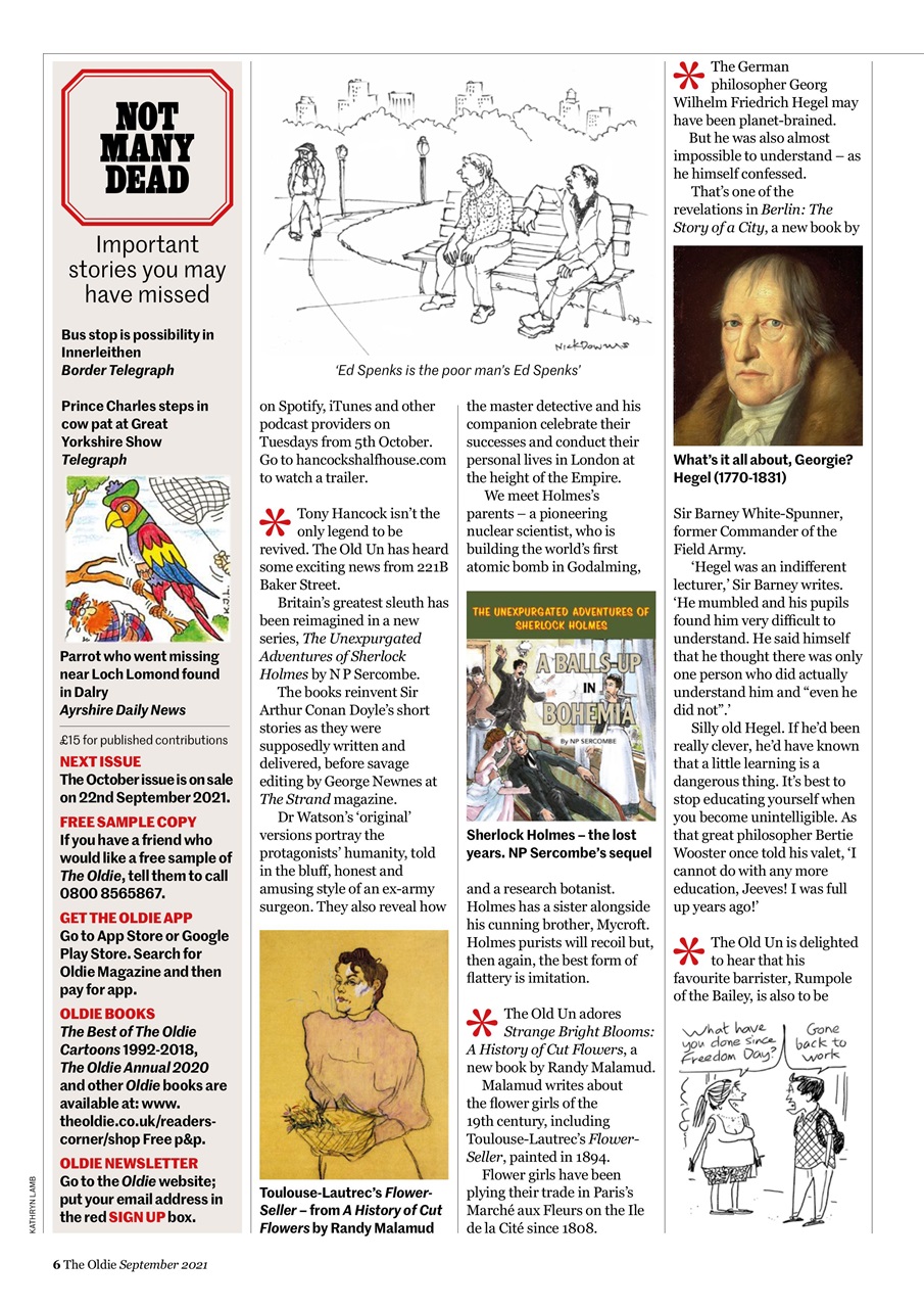 The Oldie Preview Pages