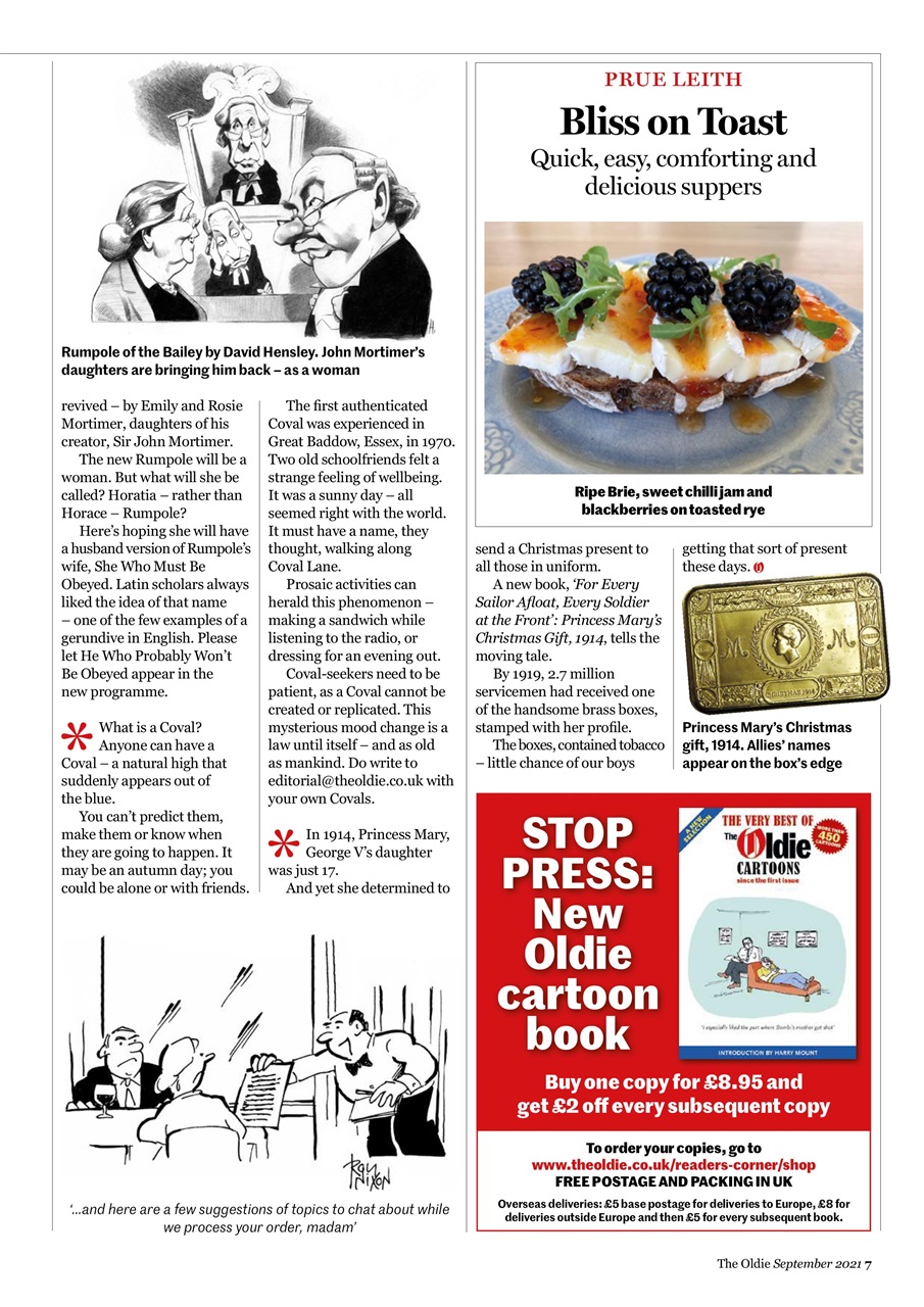 The Oldie Preview Pages