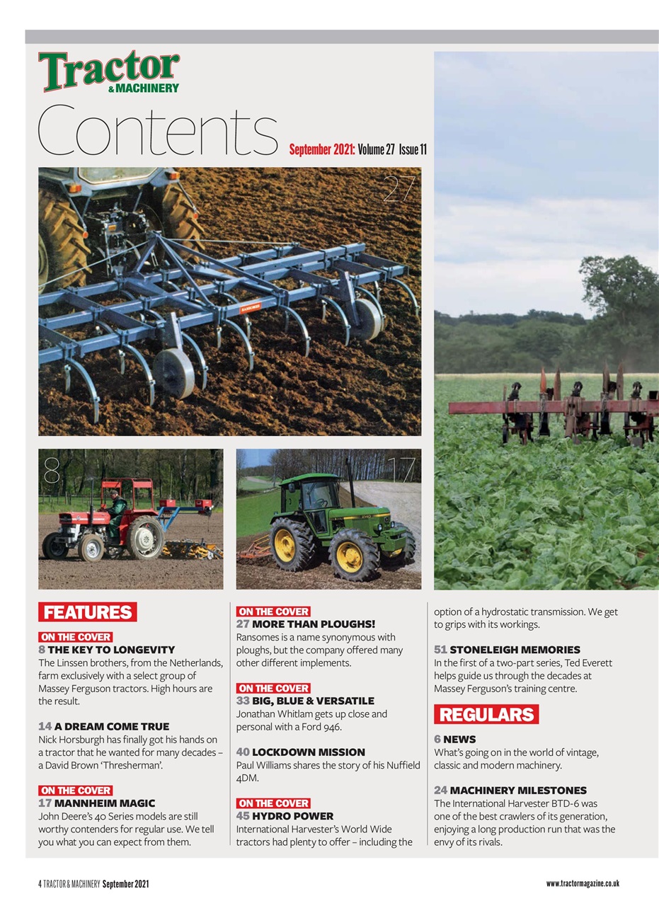 Tractor & Machinery Preview Pages