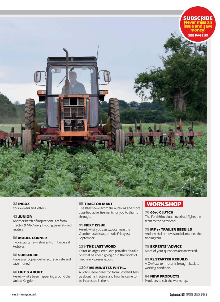 Tractor & Machinery Preview Pages