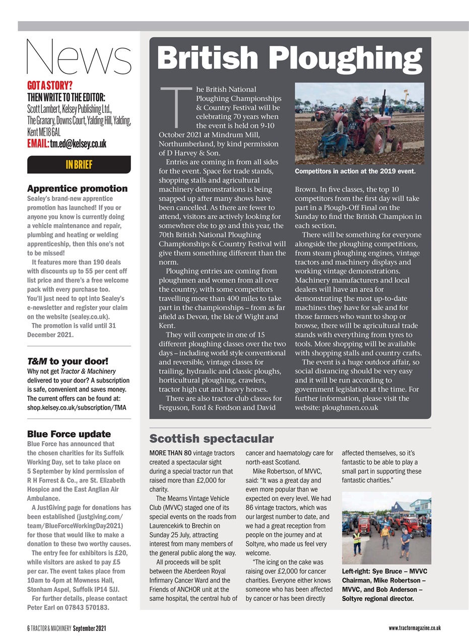 Tractor & Machinery Preview Pages