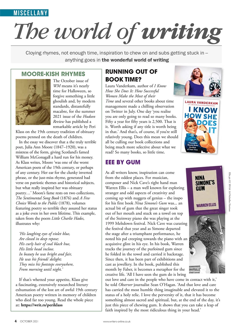 Writing Magazine Preview Pages