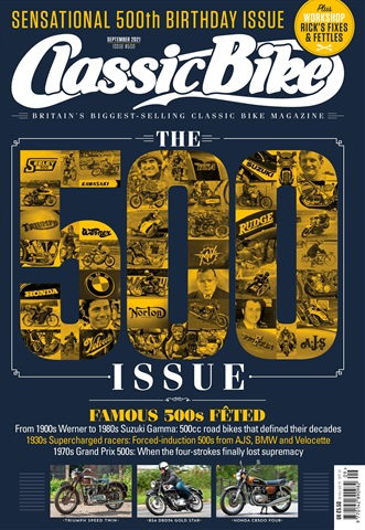 Classic Bike issue September 2021