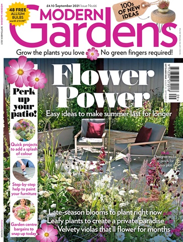 Modern Gardens issue September 2021