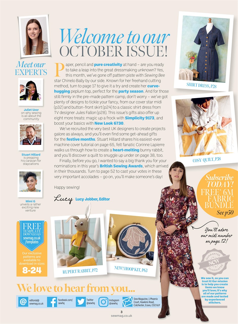Sew Preview Pages