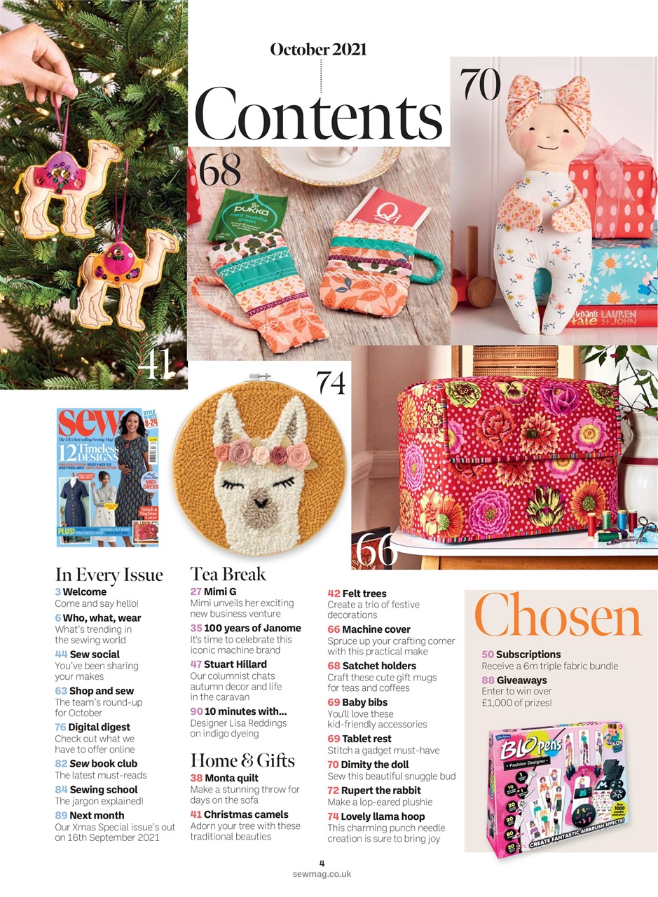 Sew Preview Pages