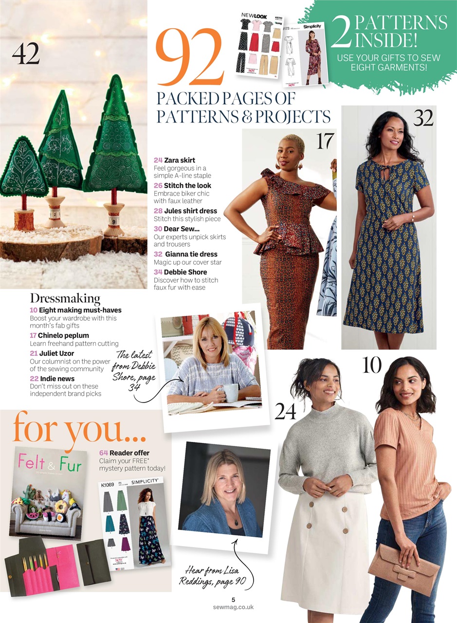 Sew Preview Pages