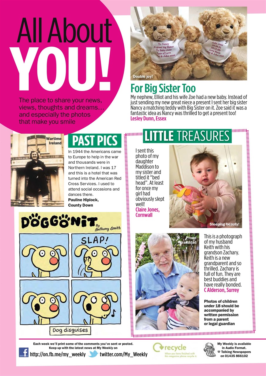 My Weekly Preview Pages